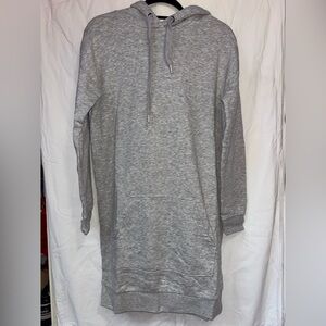 H&M Light Gray Hooded Dress Size 8